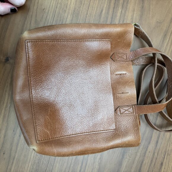 Madewell Small Transport Crossbody in English Saddle - Picture 1 of 4